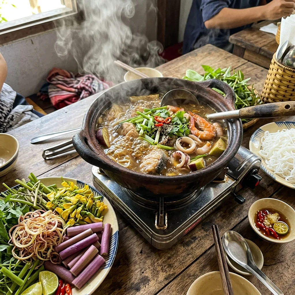 Lẩu Mắm U Minh — Hương Vị Rừng Tràm